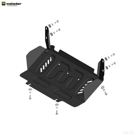 Защита радиатора для Great Wall Poer (2021-2025) № 73113