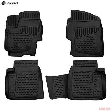 Коврики в салон 3D Element для Lifan X70 (2018-2020) № ELEMENT3D7314210k