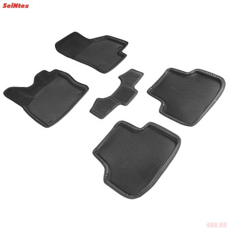 Коврики салона Eva 3D "соты" для Skoda Octavia A8 (2020-2025) № 95173