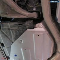 Защита топливного бака для Mercedes GLE-Class (вкл. Coupe) (2015-2019) 2 части № 333.3931.1