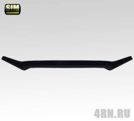 Дефлектор капота SIM для Kia Cerato (2006-2008) № SKICER0612