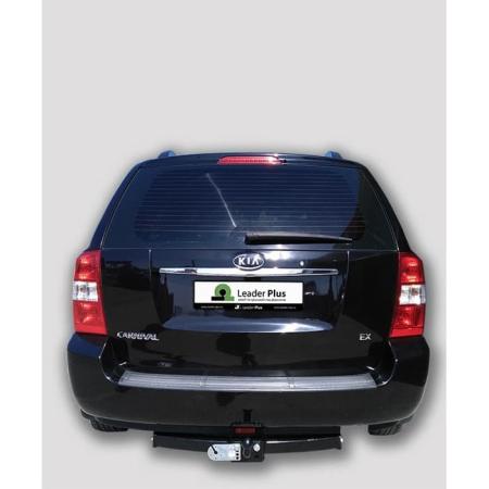 Фаркоп Лидер Плюс усиленный с кованым фланцевым шаром для Kia Carnival VQ (2006-2014) № K128-F