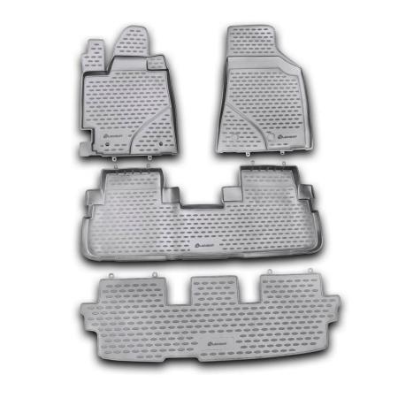 Коврики салона Element для Toyota Highlander (2010-2014) серые № NLC.48.50.211k