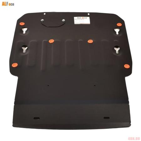 Защита радиатора и картера для BMW Х3 (G01) (2017-2025) № ALF3423