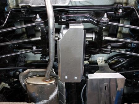 Защита дифференциала для Renault Duster (2015-2020) № ZKTCC00076