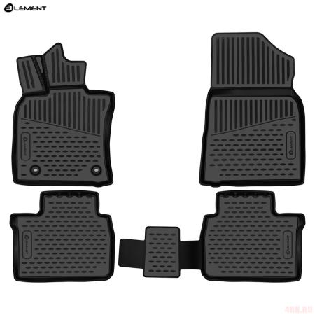 Коврики 3D салона для Toyota Camry (XV80) (2024-2025) № ELEMENT3DAN0944210k