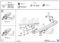 Фаркоп Galia Mazda CX-9 (2007-2012) № M133A