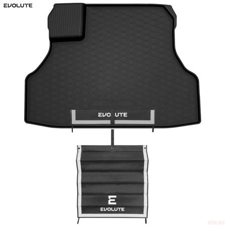 Коврик багажника с защитным фартуком оригинальный для Evolute i-Pro (2022-2025) (с логотипом) № E70NP003TM
