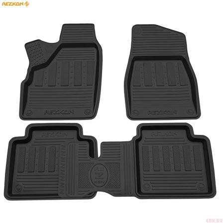 Коврики салона Rezkon резиновые для Lada (ВАЗ) Niva 4x4 (2131) Urban (2016-2020) Comfort № 1039035300