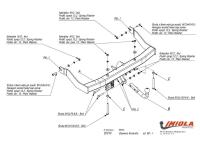 Фаркоп Imiola усиленный для TaгАЗ Tager (2008-2011) № D.013