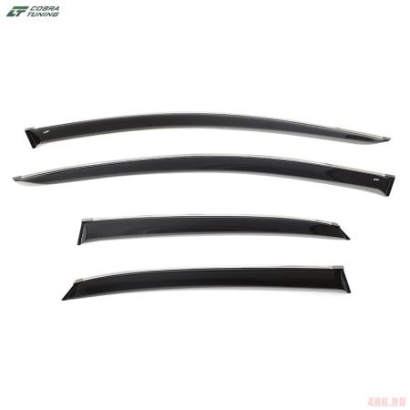 Дефлекторы окон для Kia Ceed хэтчбек 5дв. (2018-2025) № K15418CR