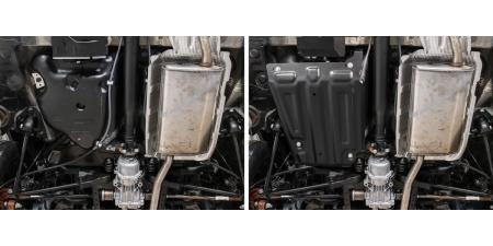 Защита топливного бака для Renault Duster 4WD (2010-2015) № AM.4718.1