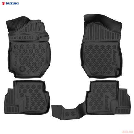 Коврики 3D салона оригинальные для Suzuki Jimny (JB64) (2018-2025) № 990NF-78R61-000