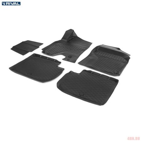 Коврик салона Rival для Chery Tiggo 3 (2017-2020) № 10903002