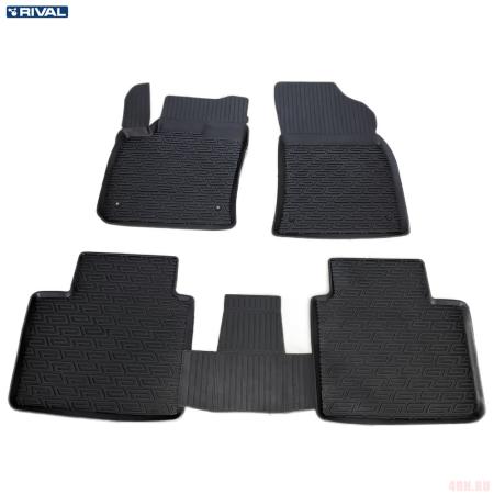 Коврики салона литьевые для Geely Monjaro (2023-2025) № 61908002