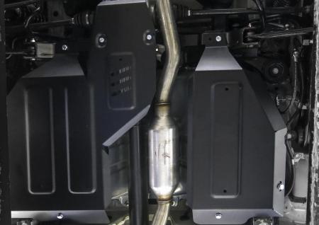 Защита топливного бака и редуктора для Mitsubishi Eclipse Cross 4WD (2017-2025) № 111.4054.1