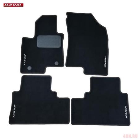 Коврики салона текстильные Standart оригинальные для Haval Jolion (2021-2025) 2WD № RUSORIG990711111