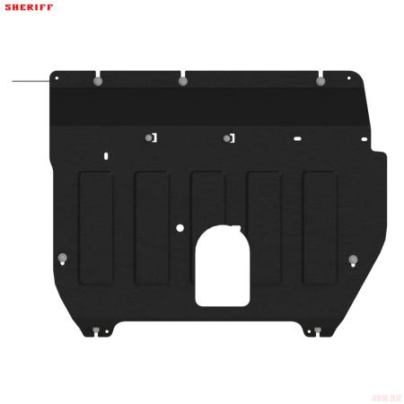 Защита картера и КПП для Haval Dargo (2022-2025) № 39.5218