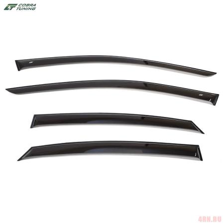 Дефлекторы окон для Kia Cerato седан (2018-2025) № K15518