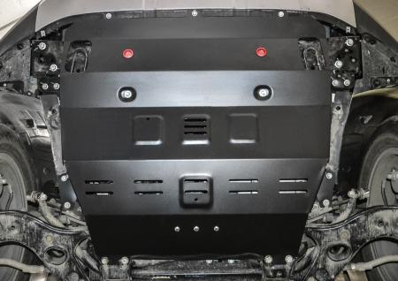 Защита двигателя и КПП для Geely Atlas (2018-2021) увеличенная № 111.01921.1