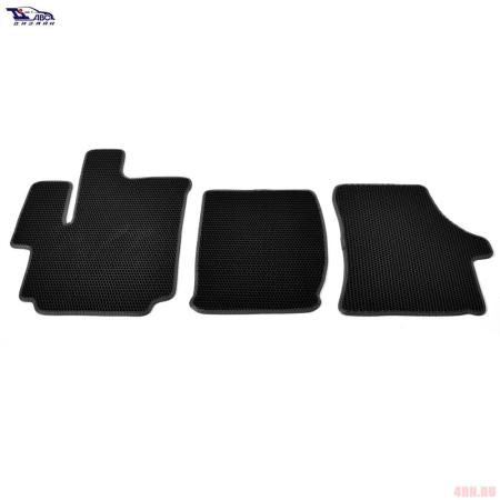 Коврики салона EVA для Fiat Ducato (2007-2012) (раздельный) с серым кантом № TAS2D-1520.01.04