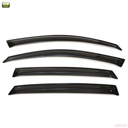 Дефлекторы окон для Renault Arkana (2019-2025) № SREARK1932