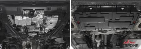 Защита картера и КПП для Haval F7, F7x (2019-2024) № 111.09417.1