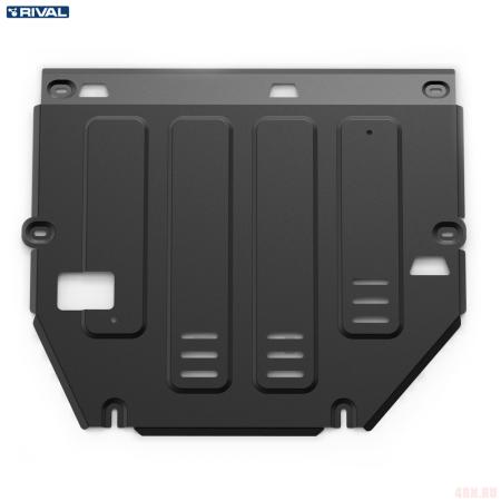 Защита картера и КПП для Geely Atlas (2023-2025) передний № 111.1940.1