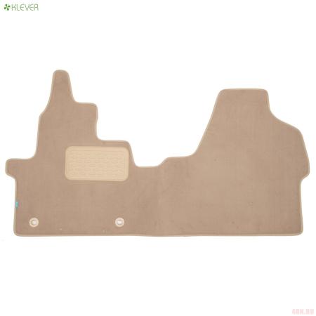 Коврики салона текстильные Premium для Opel Vivaro 1 шт. бежевые № KVR04.037.031.22112kh