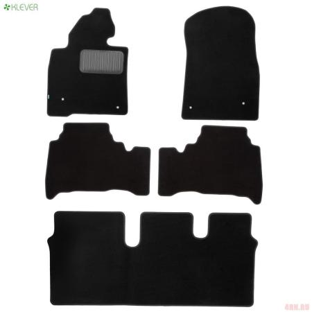Коврики салона Klever текстильные Premium для Toyota Land Cruiser 200 5 мест (2007-2011) № ACT.KLEVER03481722110kh