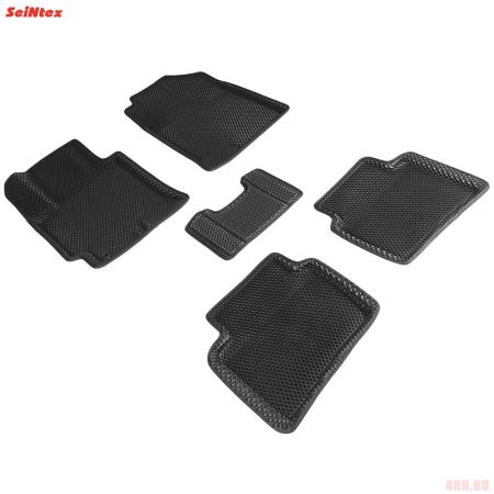 Коврики салона Eva 3D "ромб" для Kia Rio X-Line (2017-2023) № 95182