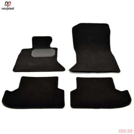 Коврики салона Norplast текстильные для BMW 5-Серия (F10) седан (2013-2016) № NPA00-Vte-070-150a