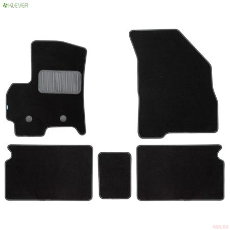 Коврики салона текстильные Premium для EXEED LX (2021-2025) 5 шт. № KLEVER0310600422110kh