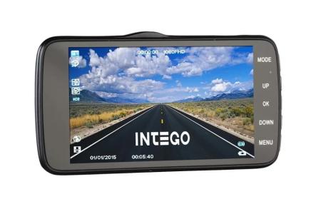 Видеорегистратор INTEGO VX-395DUAL,120°,3.6",с выносной камерой