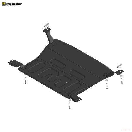 Защита двигателя и КПП для Hongqi HS5 (2023-2025) № 73906