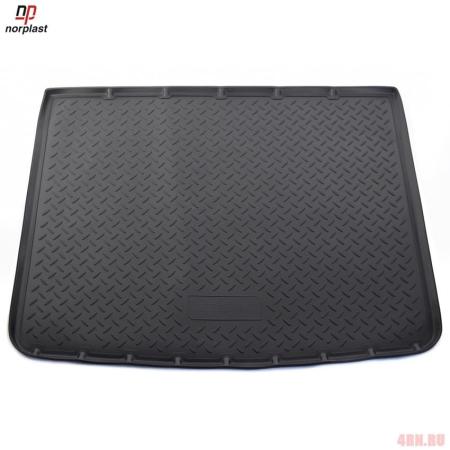 Коврик в багажник Norplast для Volkswagen Touareg (2010-2018) 2-х зонный климат-контроль № NPL-P-95-58