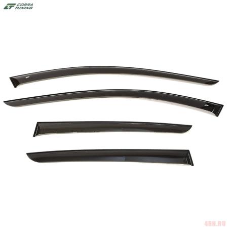 Дефлекторы окон для Mazda 3 хэтчбек (2019-2025) № M24719