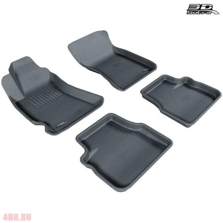 Коврики салона Sotra Liner 3D Lux серые для Subaru Forester (2009-2013) № ST 74-00401