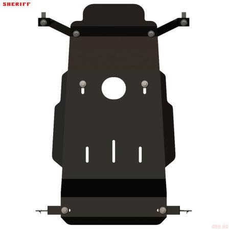 Защита двигателя для UAZ 3163 - Patriot (2005-2007) № 27.0843