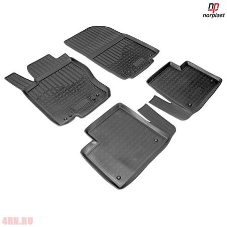 Коврики салона Norplast для Mercedes GLE-Class (W166) (2015-2018) № NPA10-C56-500