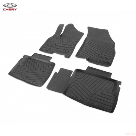 Коврики салона литьевые оригинальные для Chery Tiggo 7 Pro (2020-2024) № CHE121TIG7PPL