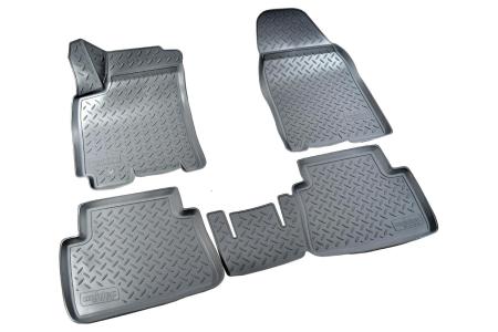 Коврики салона Norplast серые для Chevrolet Lacetti (2004-2013) № NPL-Po-12-22-G