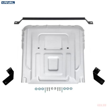 Защита картера и КПП для Haval Jolion (2021-2025) передний привод, комплектация Comfort № 333.9423.1