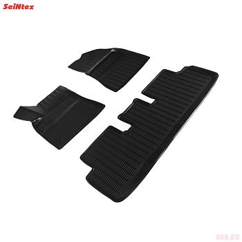 Коврики салона с высоким бортом для Tesla Model 3 (2017-2025) № 90906