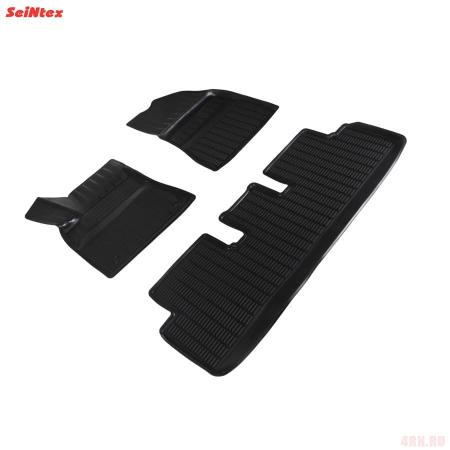 Коврики салона с высоким бортом для Tesla Model 3 (2017-2025) № 90906