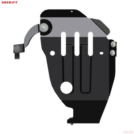 Защита редуктора для Kia Sorento Prime (2018) № 11.3636 V2