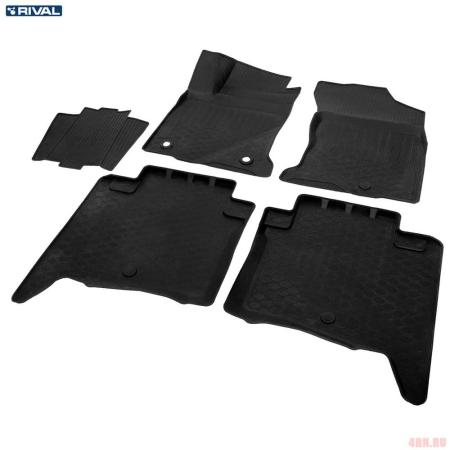 Коврики салона для Toyota Fortuner (2015-2025) № 15707001