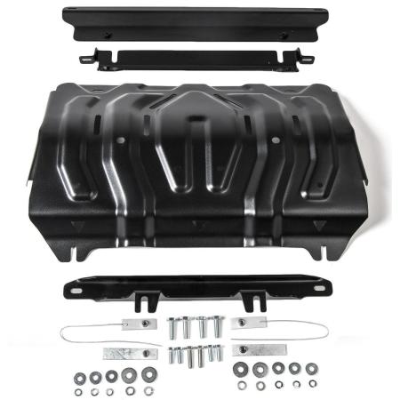 Защита радиатора для Mitsubishi Pajero Sport (2016-2025) № 2111.4046.2.3