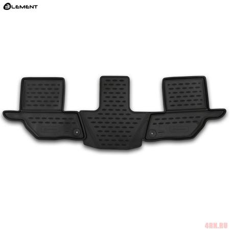Коврики салона Element на 3-й ряд для Volvo XC90 (2015-2025) № CARVOL00005
