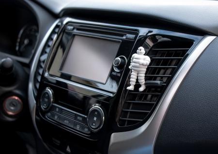 Ароматизатор воздуха MICHELIN 3D Бибендум, крепление на дефлектор "спорт" № 32033